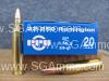 20 Round Box  - 22-250 Rem Soft Point 55 Grain Prvi Partizan Ammo - PP22250